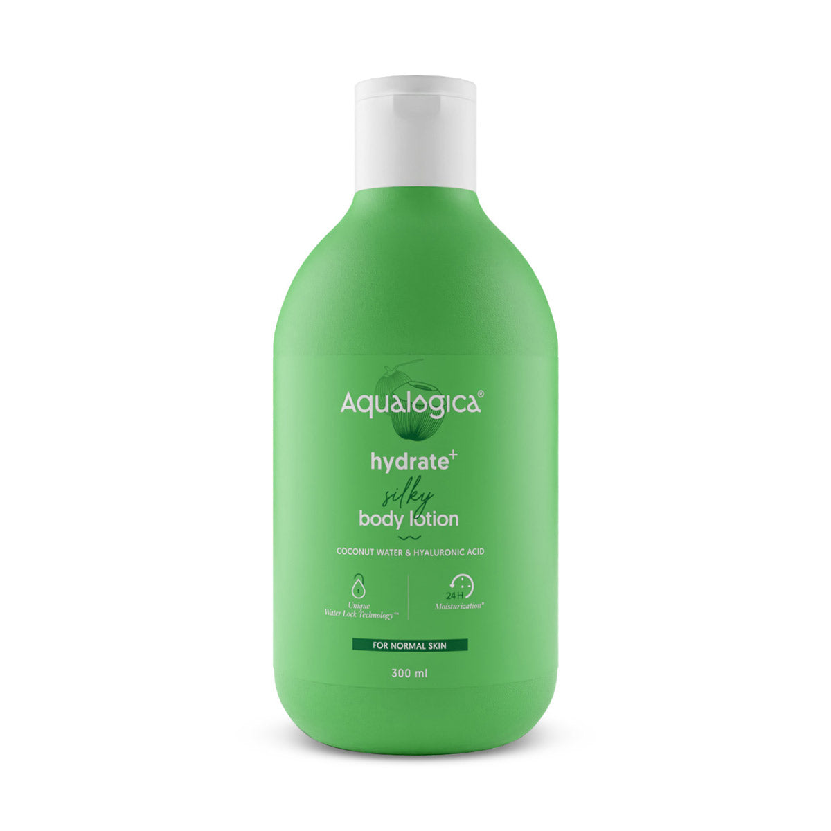 Aqualogica Hydrate+ Silky Body Lotion - 300 ml image 2