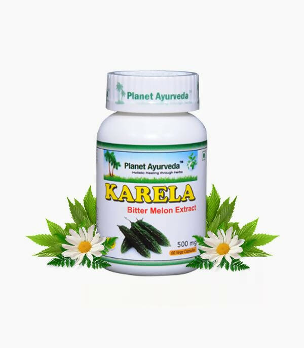 Planet Ayurveda Karela Capsules - 60 tabs image 2