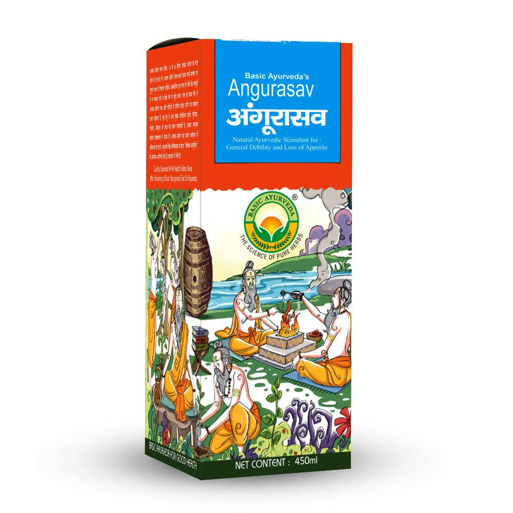 Basic Ayurveda Angurasav Syrup - 450 ml image 4