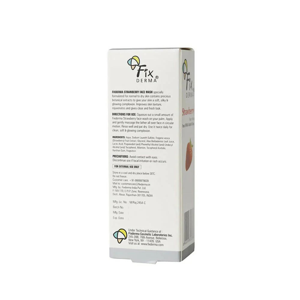 Fixderma Strawberry Face Wash -60 gm image 3
