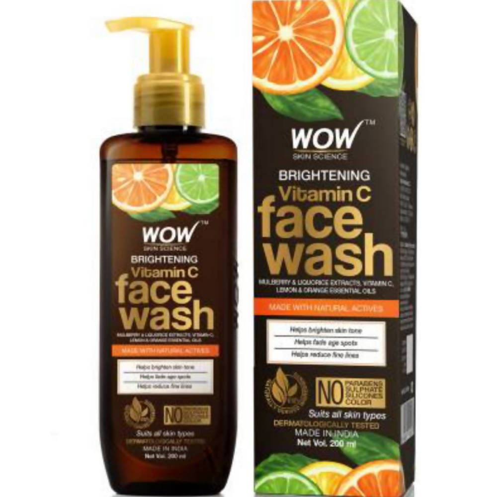 Wow Skin Science Brightening Vitamin C Face Wash image 4