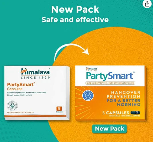 Himalaya Wellness Party Smart - 25 Capsules image 3