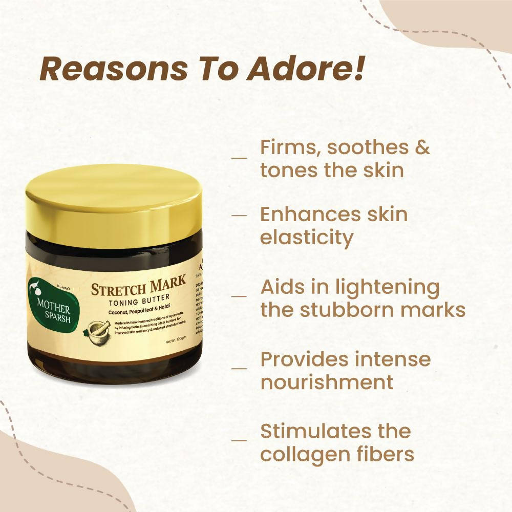Mother Sparsh Ayurvedic Body Butter with Herbal Moisturizers – Deep Hydration for Smooth Skin image 2