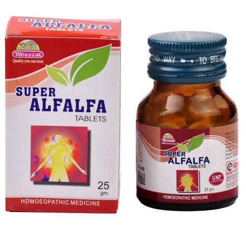 Wheezal Homeopathy Super Alfalfa Tablets image 2