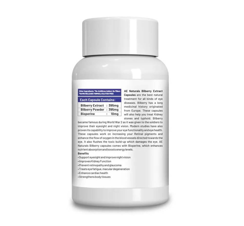 Ae Naturals Bilberry Capsules image 2