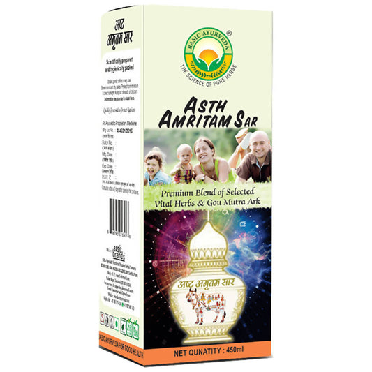 Basic Ayurveda Asth Amritam Sar Juice - 450 ml image 1