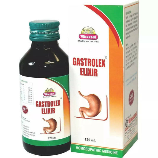 Wheezal Homeopathy Gastrolex Elixir Syrup image 1