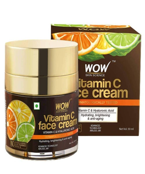 Wow Skin Science Vitamin C Face Cream - 50 ml image 1