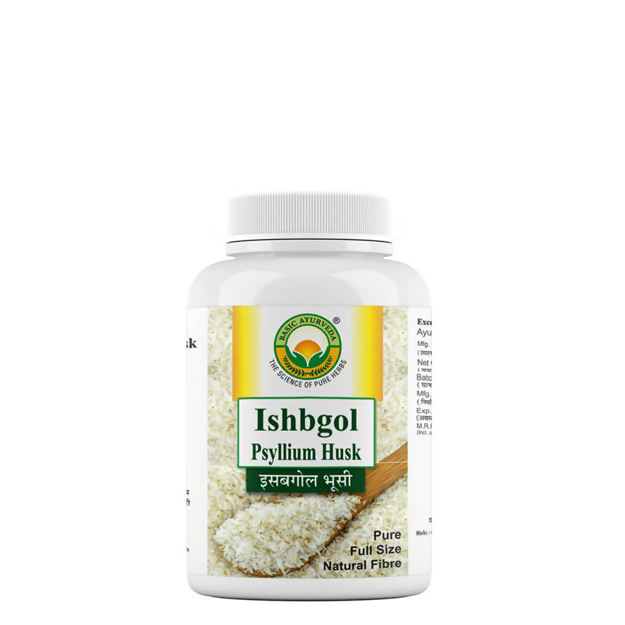 Basic Ayurveda Ishbgol Psyllium Husk - 40 gms image 1