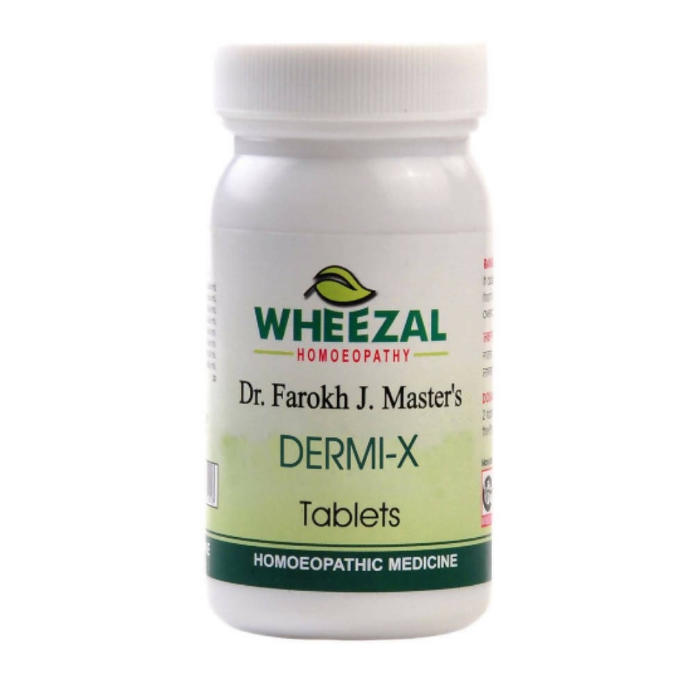 Wheezal Homeopathy Dermi-X Tablets image 1