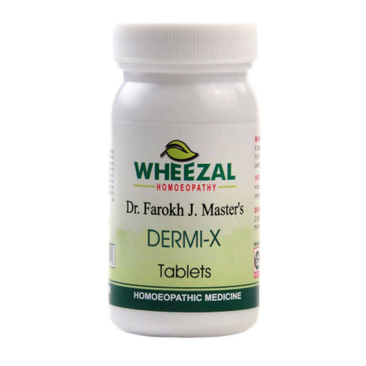 Wheezal Homeopathy Dermi-X Tablets image 1