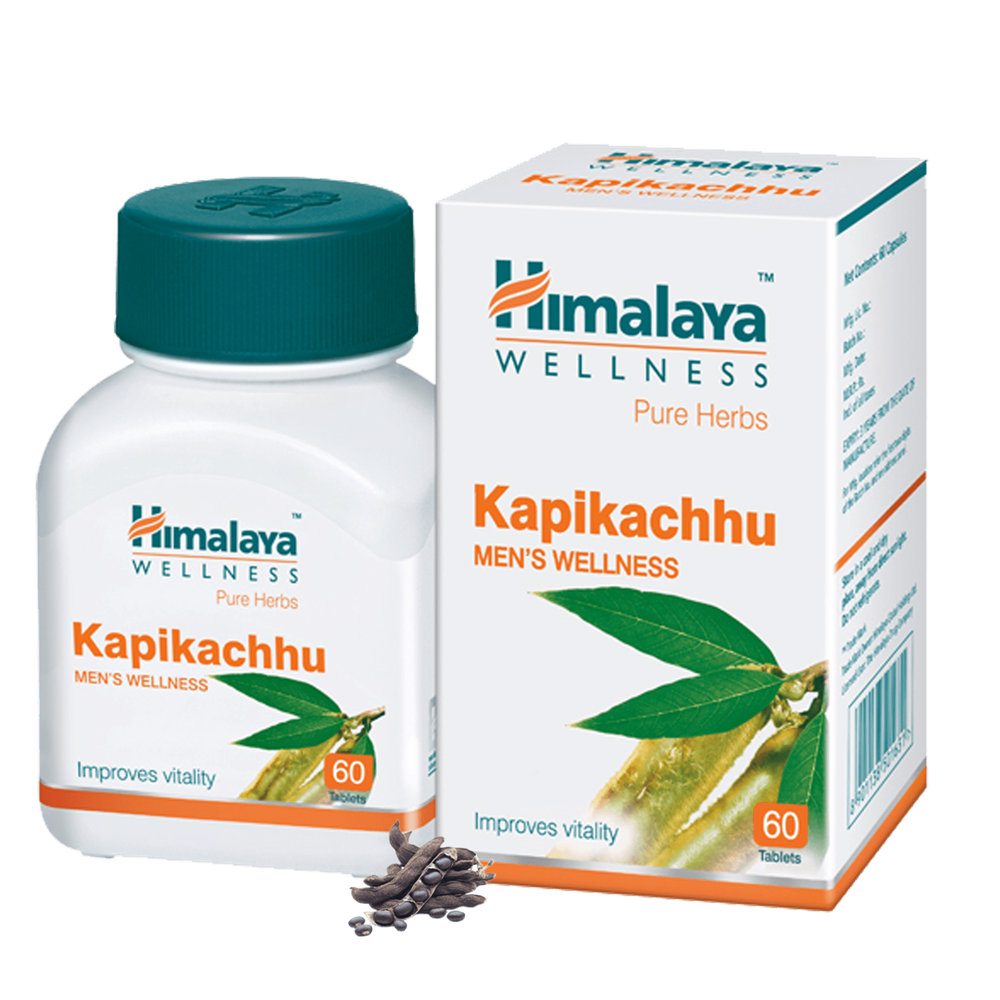 Himalaya Pure Herbs Kapikachhu Men's Wellness-60 Tablets image 2