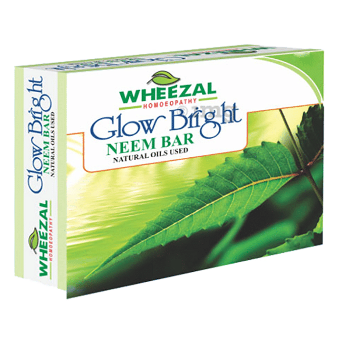 Wheezal Glow Bright Neem Bar image 1