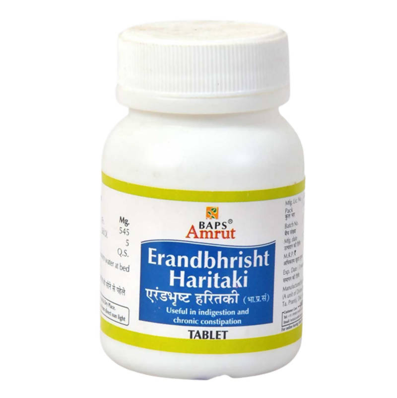 Baps Amrut Erandbhrisht Haritaki - 60 tabs image 1