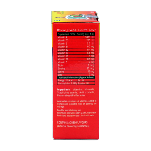 Allen Homeopathy Kids Multivitamin Drops image 3
