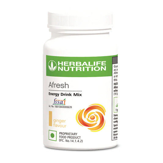 Herbalife Afresh Energy Drink-Ginger Flavour(50gm ) image 1