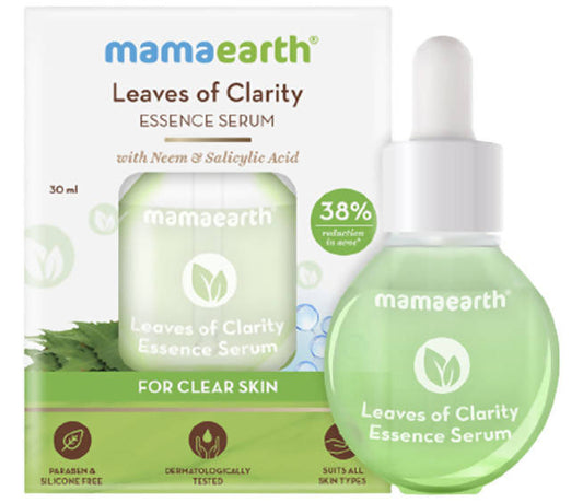 Mamaearth Leaves of Clarity Essence Serum For Clear Skin - 30 ml image 1