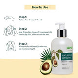 OZiva Naturelle Infusion Nourish & Growth Hair Oil - 200 ml image 2