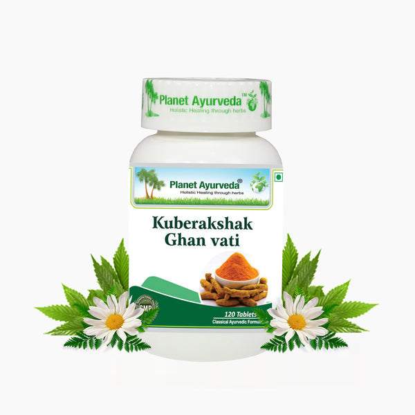 Planet Ayurveda Kuberakshak Ghan Vati - 120 tabs image 1
