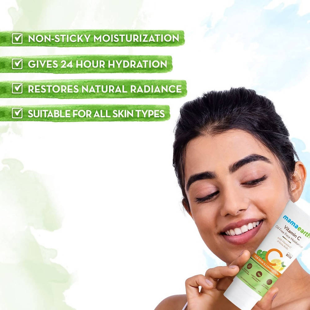 Mamaearth Vitamin C Oil-Free Face Moisturizer For Skin Illumination - 80 ml image 2