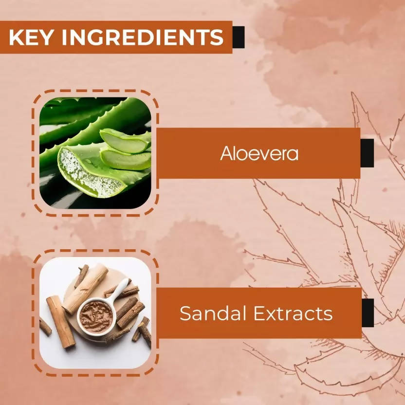 Ae Naturals Pure Aloevera Gel With Sandal Extracts image 3