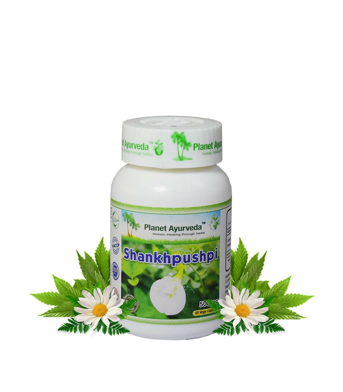 Planet Ayurveda Shankhpushpi Capsules - 60 tabs image 1