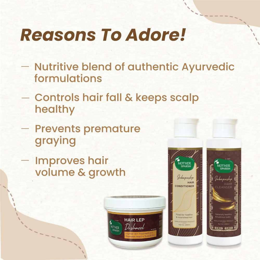 Mother Sparsh The Ultimate Hair Care Trio - Combo Pack image 2