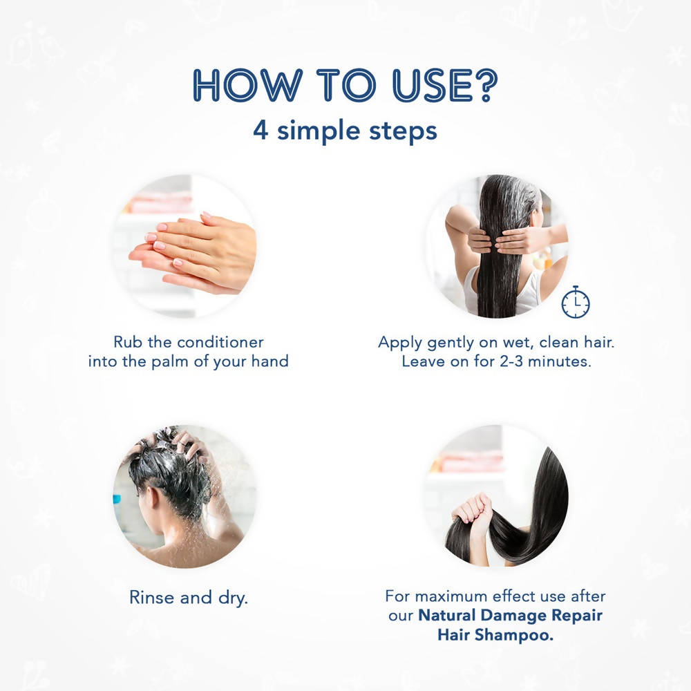 The Moms Co Natural KA+ Damage Repair Hair Conditioner image 4