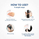 The Moms Co Natural KA+ Damage Repair Hair Conditioner image 4