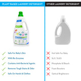 Mamaeath Plant based laundry detergent - 1000 ml Saver Pack image 4
