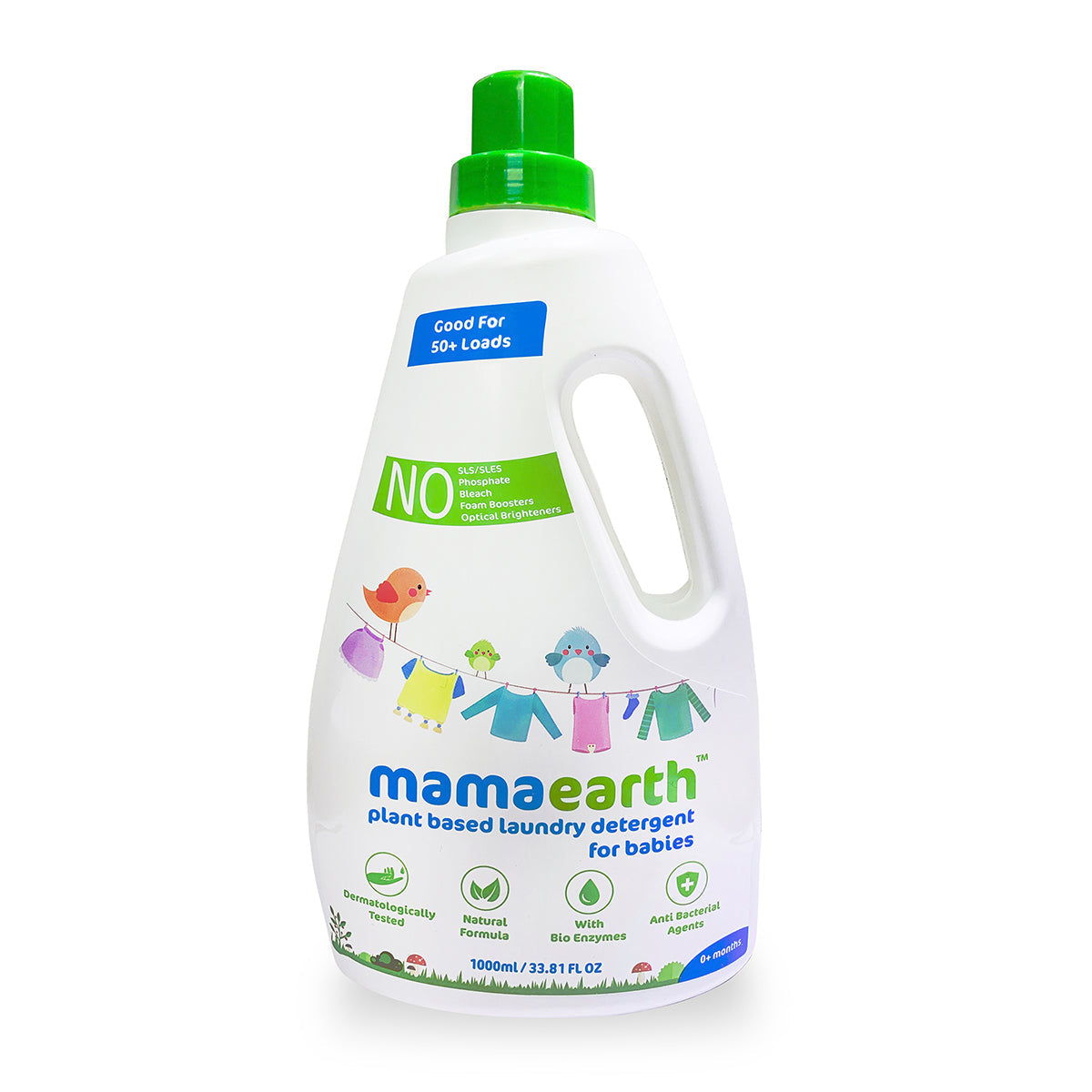 Mamaeath Plant based laundry detergent - 1000 ml Saver Pack image 1