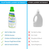Mamaesrth Plant based laundry detergent - 200 ml image 3