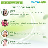 Mamaearth CoCo Face Mask with Coffee & Cocoa for Skin Awakening - 100 gms image 4