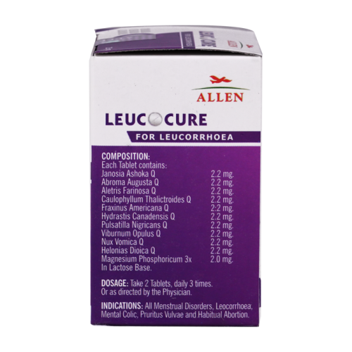 Allen Homeopathy Leucocure Tablets image 3