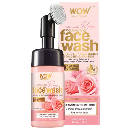 Wow Skin Science Himalayan Rose Foaming Face Wash image 1