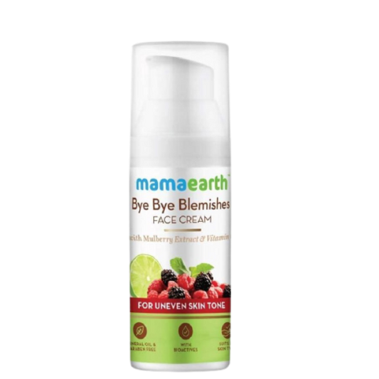 Mamaearth Bye Bye Blemishes Face Cream For Uneven Skin Tone - 30 ml image 1
