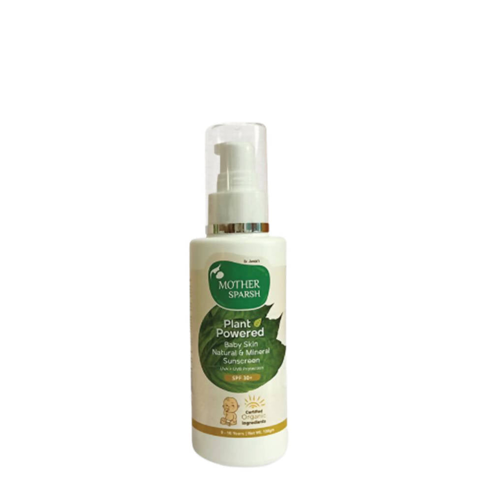 Mother Sparsh Plant Powered Baby Skin Natural & Mineral Sunscreen image 1
