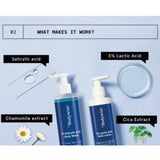 BeBodywise 1% Salicylic Acid Body Wash -250ml and 5% Lactic Acid Body Lotion-200ml image 2