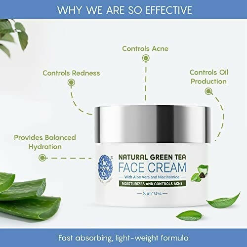 The Moms Co.Natural Green Tea Face Cream image 2