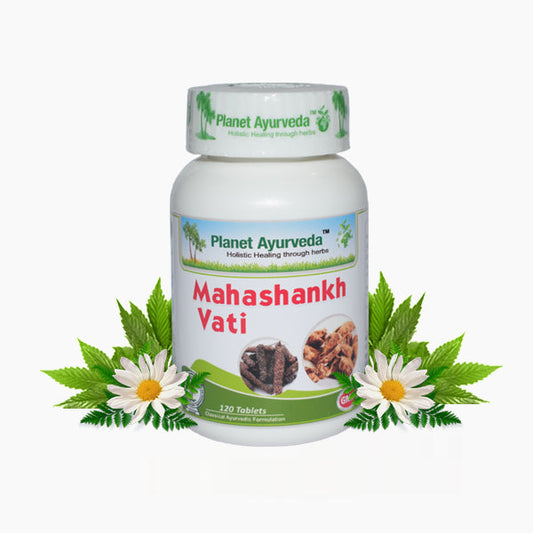 Planet Ayurveda Mahashankh Vati - 120 tabs image 1