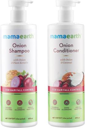 Mamaearth Hair Regrowth Combo / Onion Shampoo & Onion Conditioner image 6