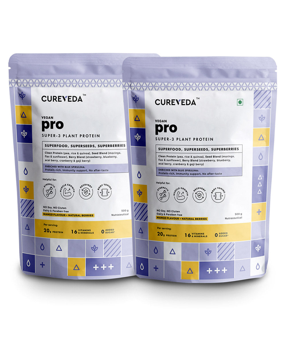 Cureveda Vegan Pro Plant Protein – Natural Plant-Based Protein Powder image 5