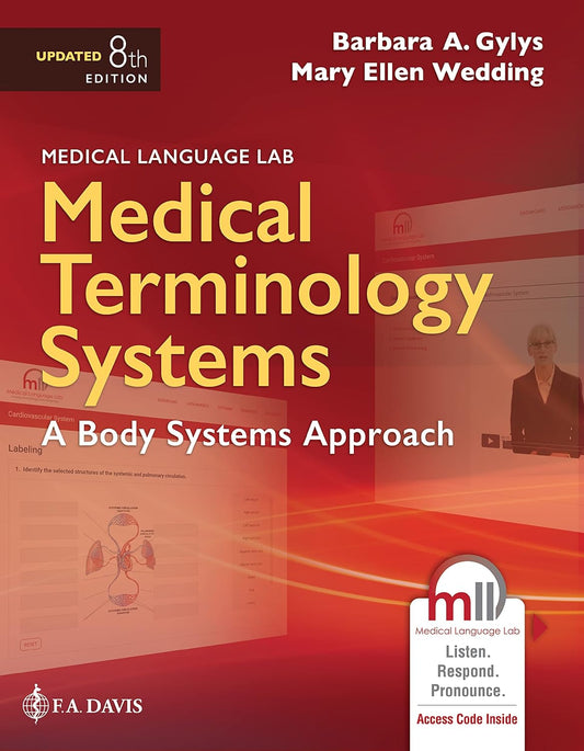 Book cover of Medical Terminology Systems Updated: A Body Systems Approach: A