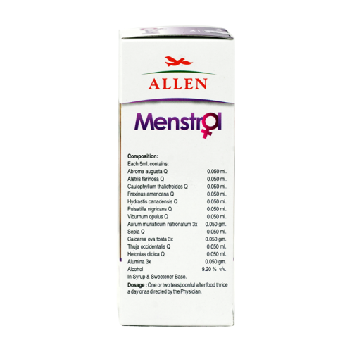 Allen Homeopathy Menstrol Leucorrhoea Tonic image 3
