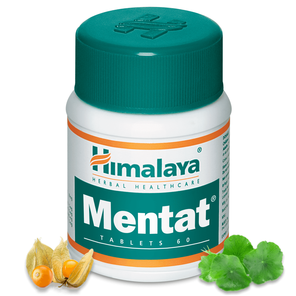 Himalaya Herbals Mentat Supplement -60 Tablets image 1