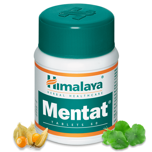 Himalaya Herbals Mentat Supplement -60 Tablets image 1