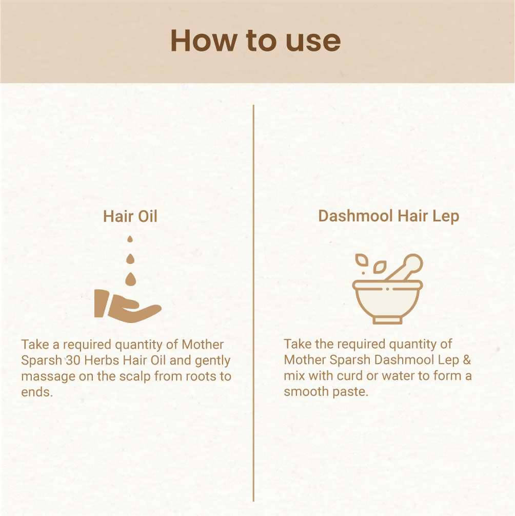 Mother Sparsh Complete Hair Care Duo - Combo Pack image 3
