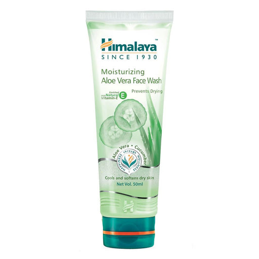 Himalaya Moisturizing Aloe Vera Face Wash image 1