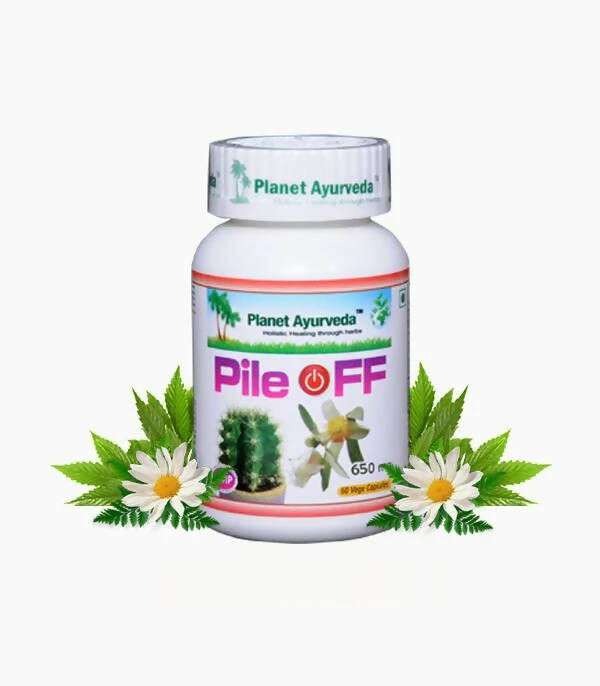 Planet Ayurveda Pile Off Capsules - 60 tabs image 1
