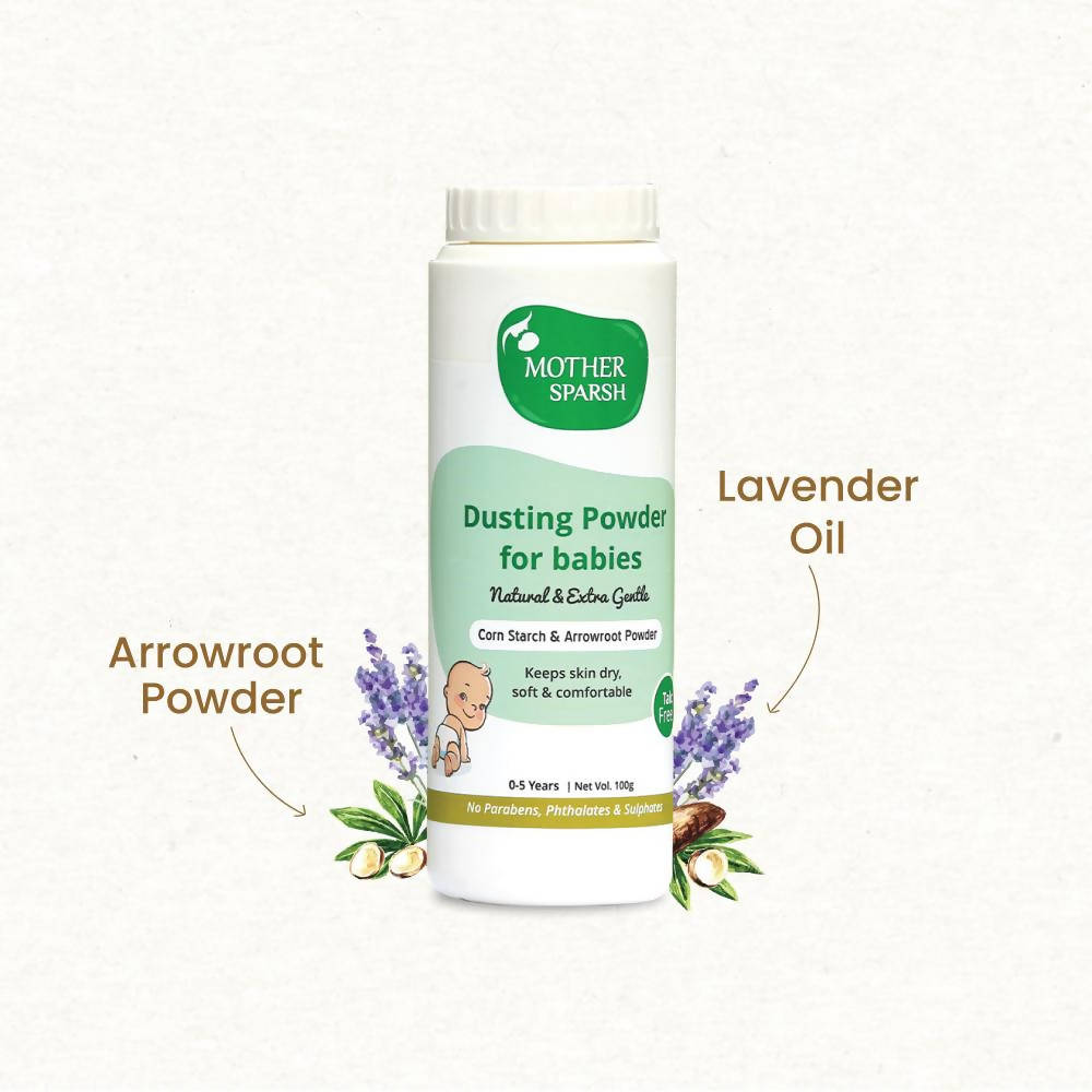 Mother Sparsh Dusting Powder For Babies image 2